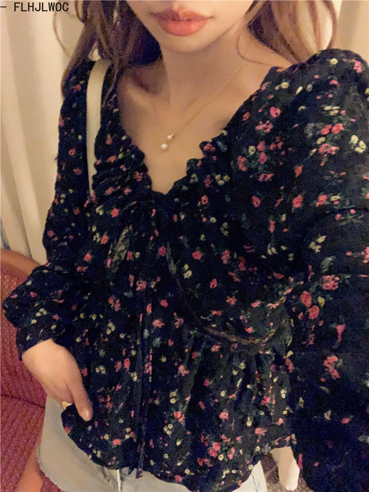 Korean Lifestyle - Bow Tie Tops Women Korean Style