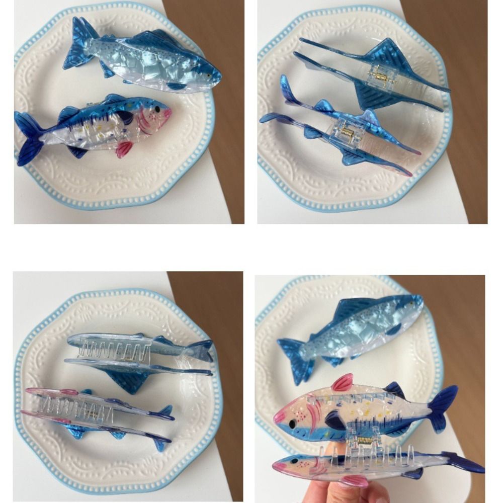 Hairpin Ocean Animal Hair Claw - Korean Women Lifestyle review and price