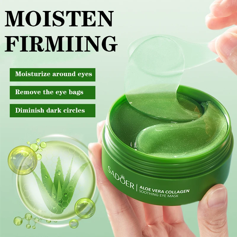 60pcs Aloe Vera Collagen Eye M - Sheet Mask Collagen review and price