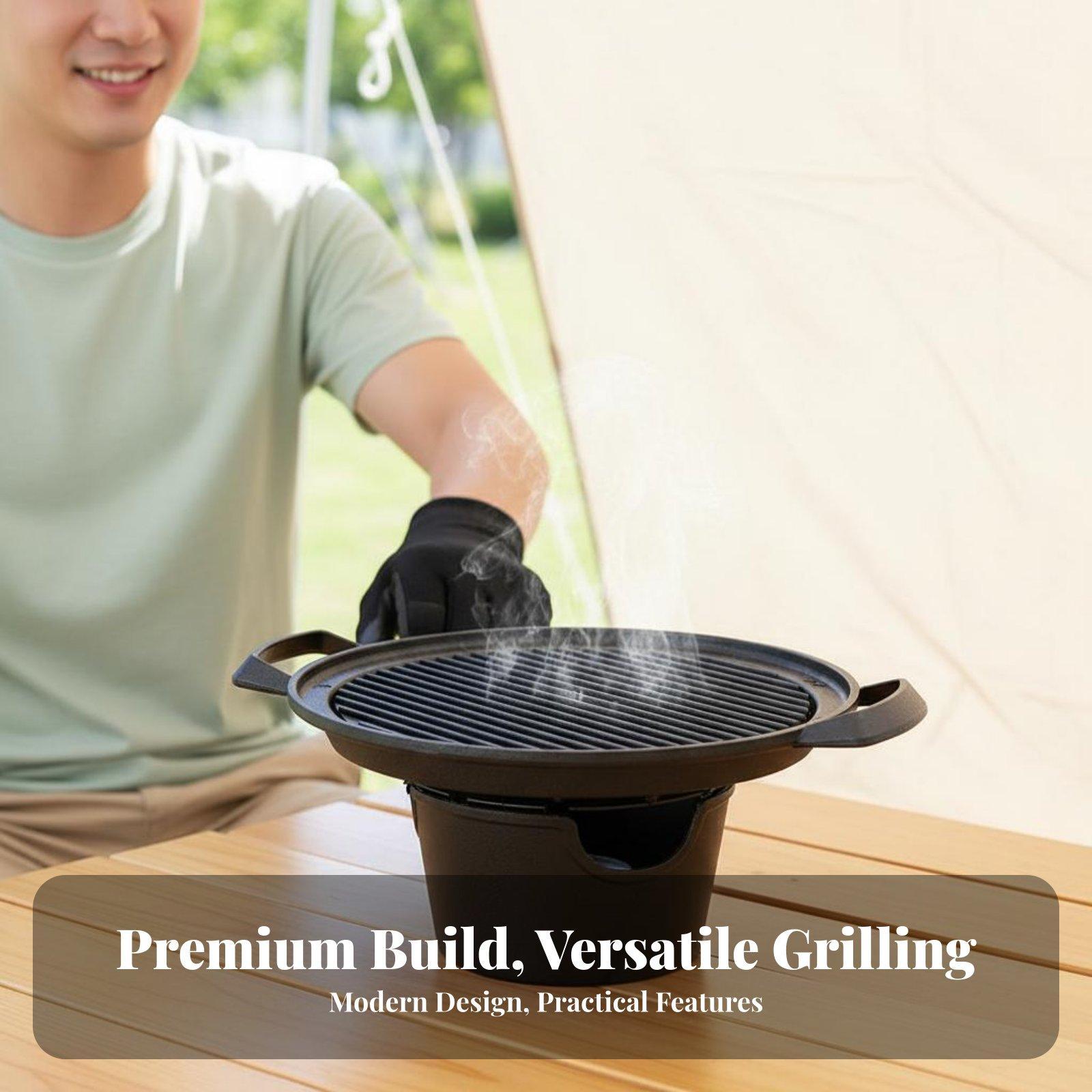 Outdoor Grill Mini Tabletop BB - Korean Bbq Grill review and price