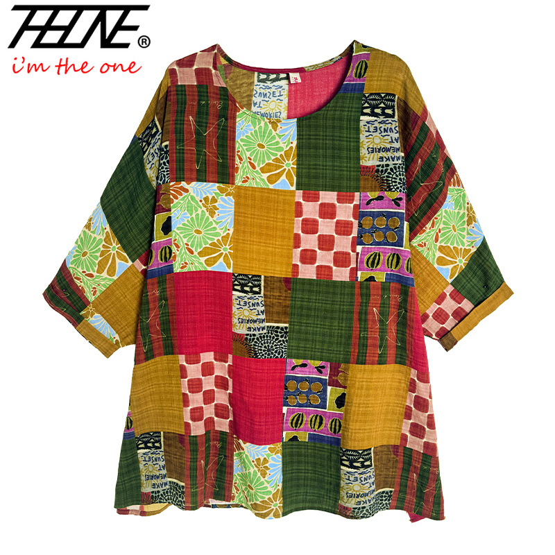 THHONE Women Shirts Print Loos - Korean Lifestyle review and price