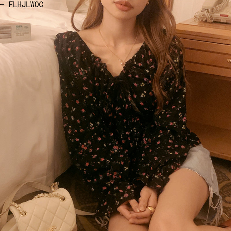 Bow Tie Tops Women Korean Styl - Korean Lifestyle review and price