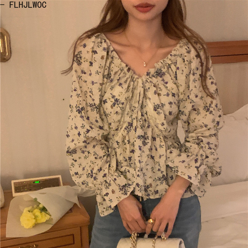 Bow Tie Tops Women Korean Styl - Korean Lifestyle review and price