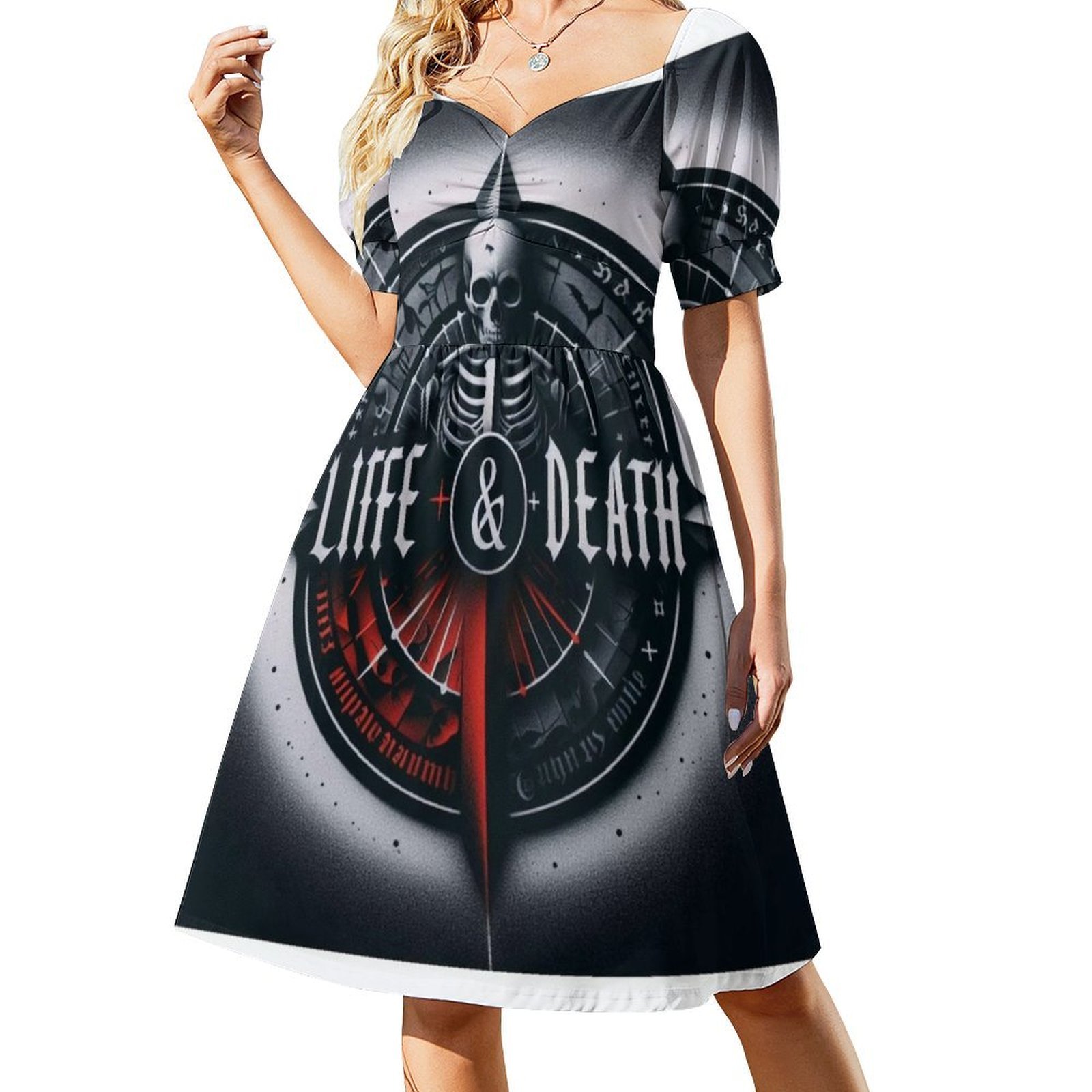Death Korean Style Casual Dres - Korean Women Lifestyle review and price