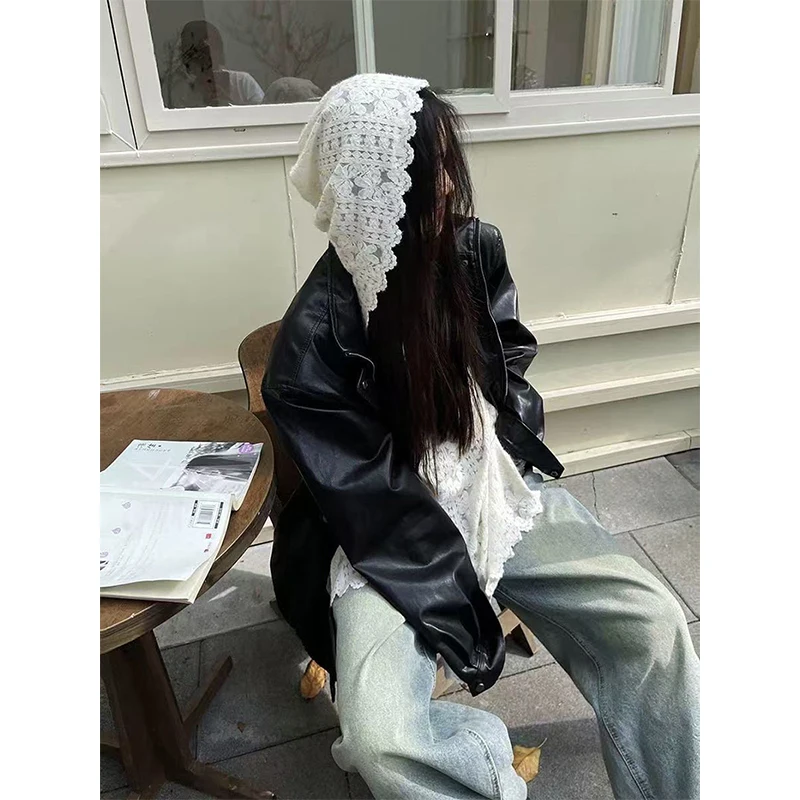 Y2K Lace Hooded Shirts Women S - Korean Lifestyle review and price