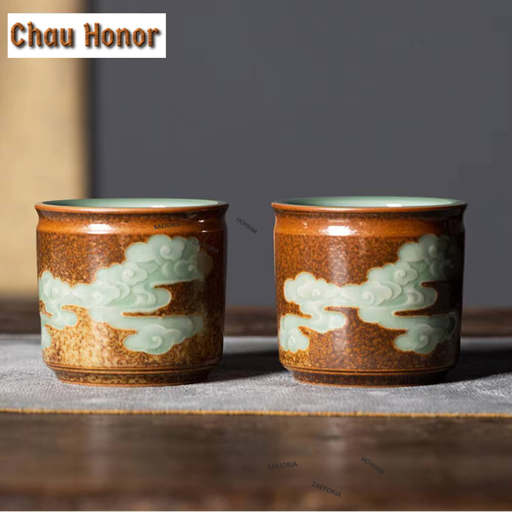 100ML Handmade Longquan Celado - Celadon Ceramic Cup review and price