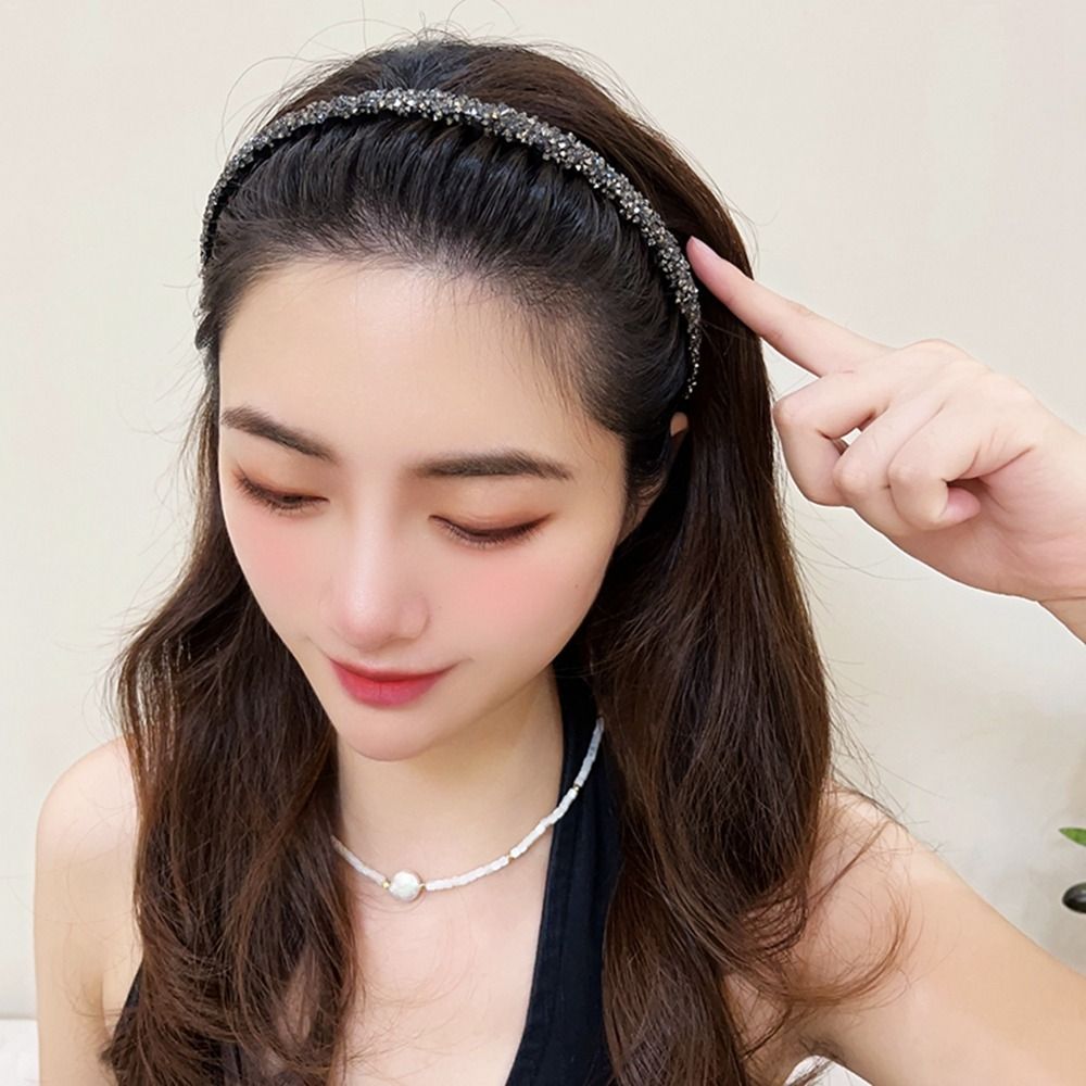 Plastic Rhinestone Headband Re - Korean Lifestyle review and price