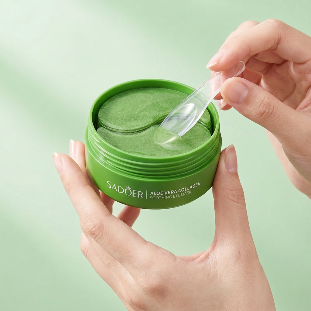 60pcs Aloe Vera Collagen Eye M - Sheet Mask Collagen review and price