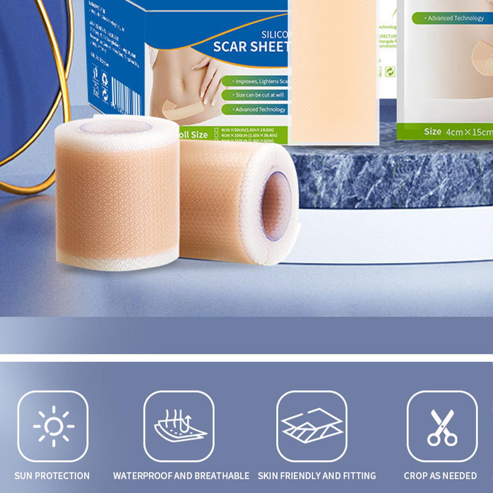 1 Roll Silicone Scar Sheets 4c - Sheet Mask Collagen review and price